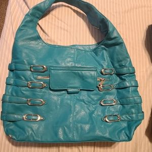 Teal Shoulder Bag